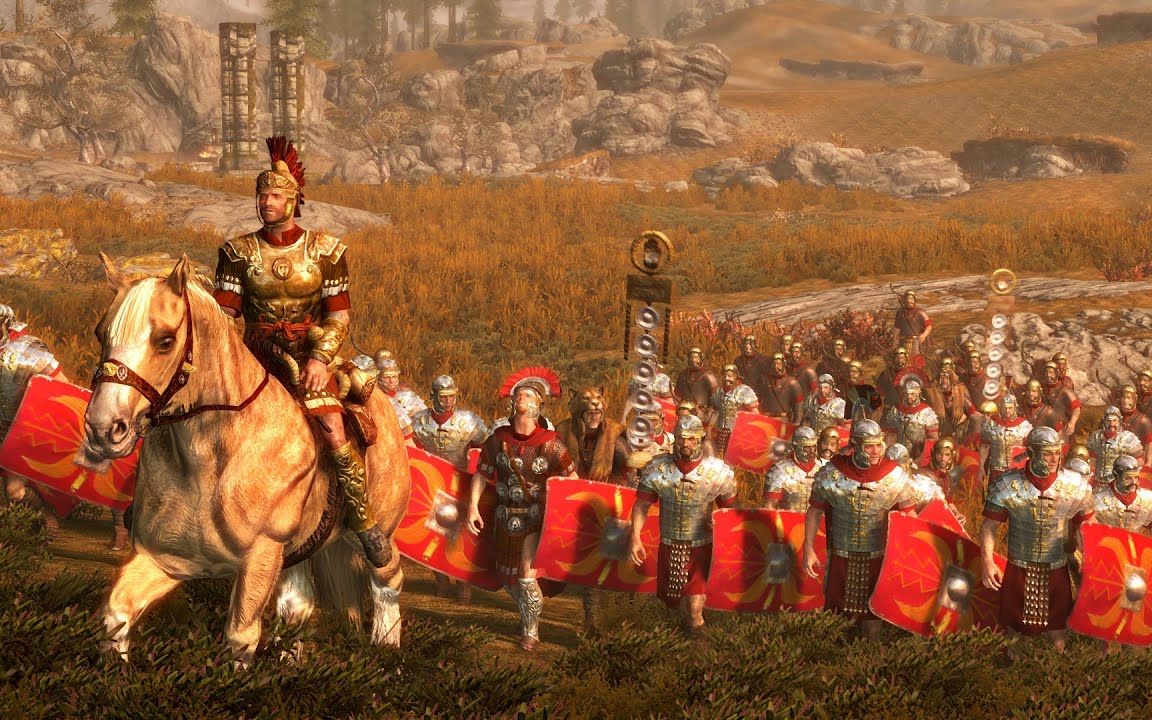 [图]【罗马之子@上古卷轴】罗马之子玩家的上古卷轴是什么样的-Son of Rome in Skyrim