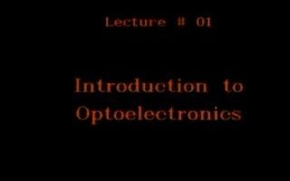 【公开课】光电子材料与器件(Optoelectronic Materials and Devices)哔哩哔哩bilibili