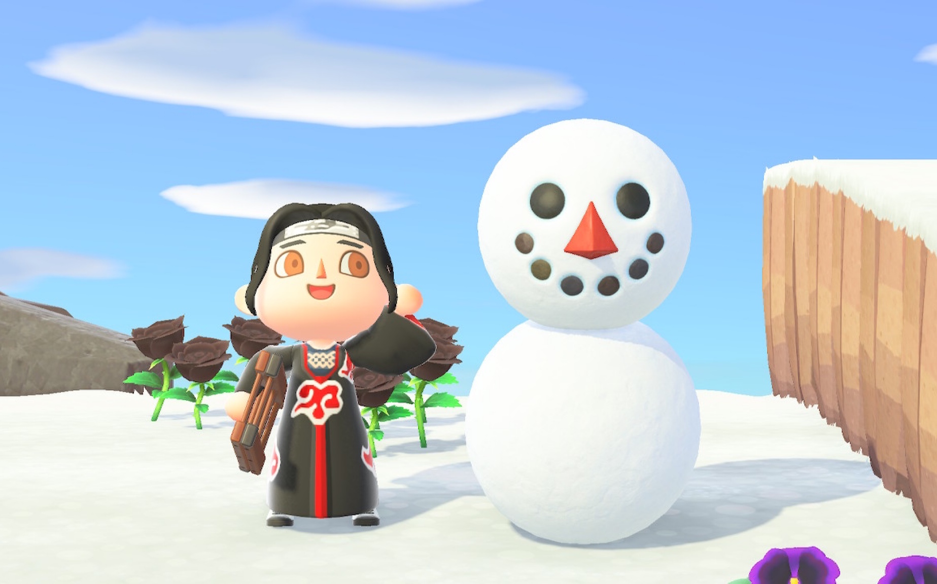 动物森友会当你堆出完美雪人会发生什么