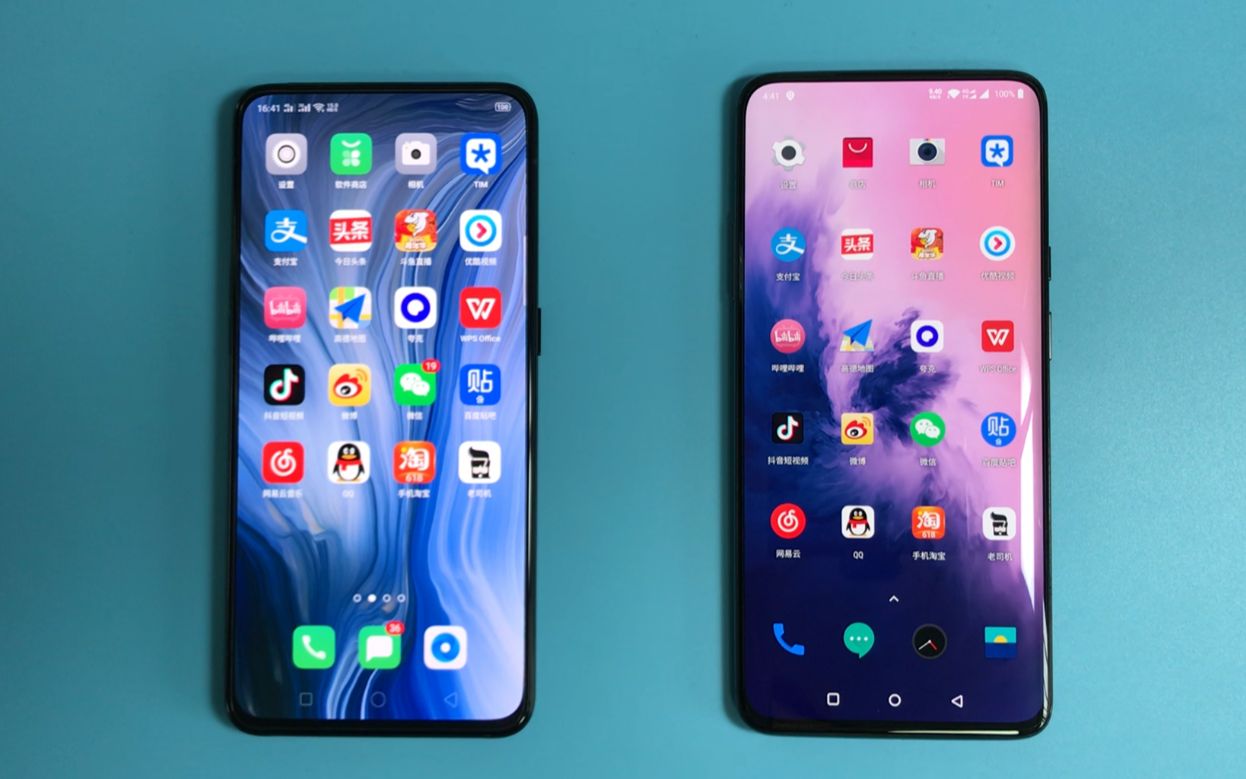一加7Pro对比OPPO Reno,都是3999你选哪个?