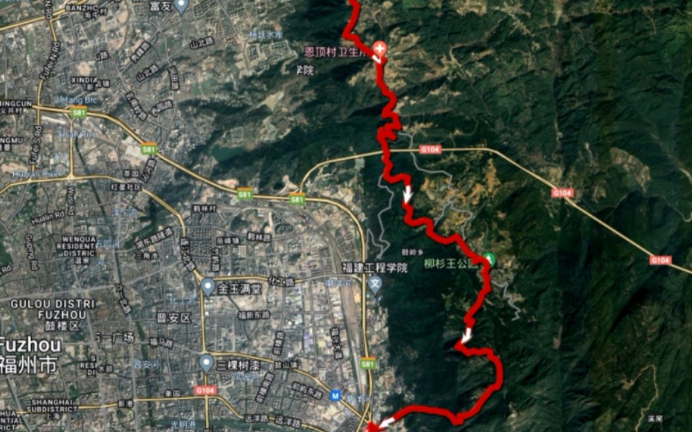 福州状元岭-鼓岭-白云洞-鼓山30km徒步