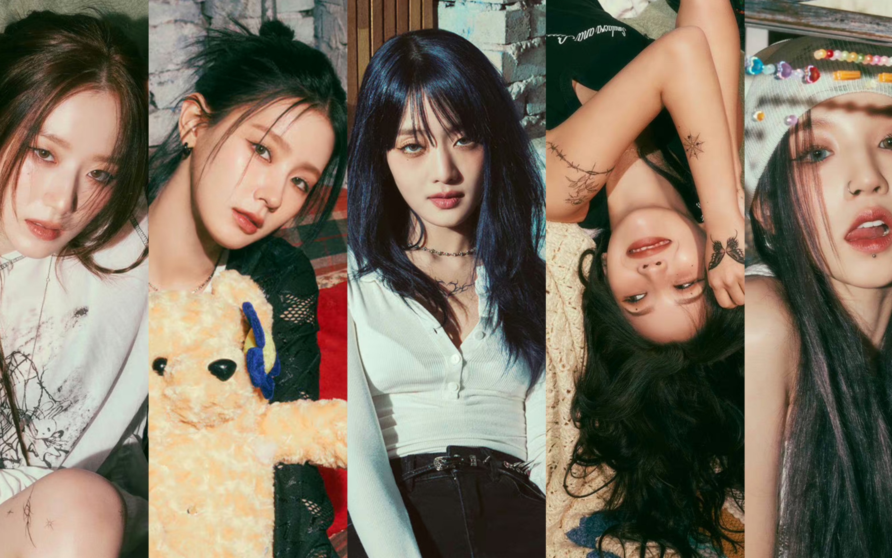 【(g)i-dle】新专[i feel]第四个版本预告照公开,全员不要太辣