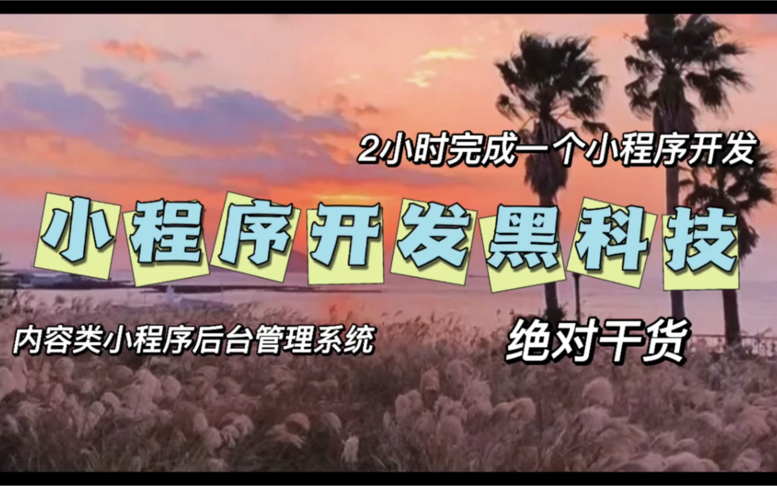 小程序开发黑科技(二),内容类小程序后台管理系统功能介绍,2小时完成小程序开发,它的后台管理系统包含哪些功能呢哔哩哔哩bilibili