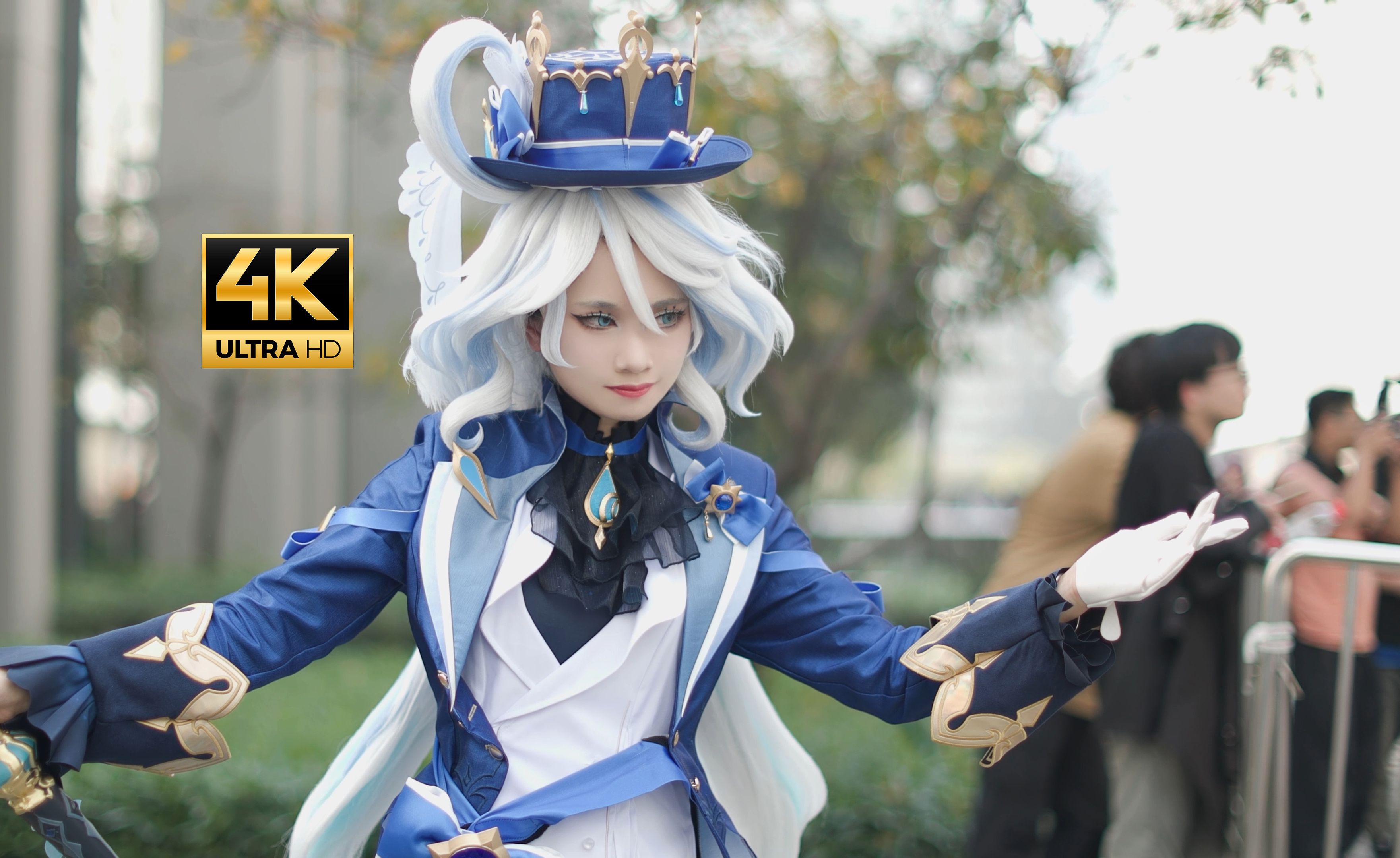 (返视频)广州 萤火虫漫展 原神 芙宁娜 cosplay