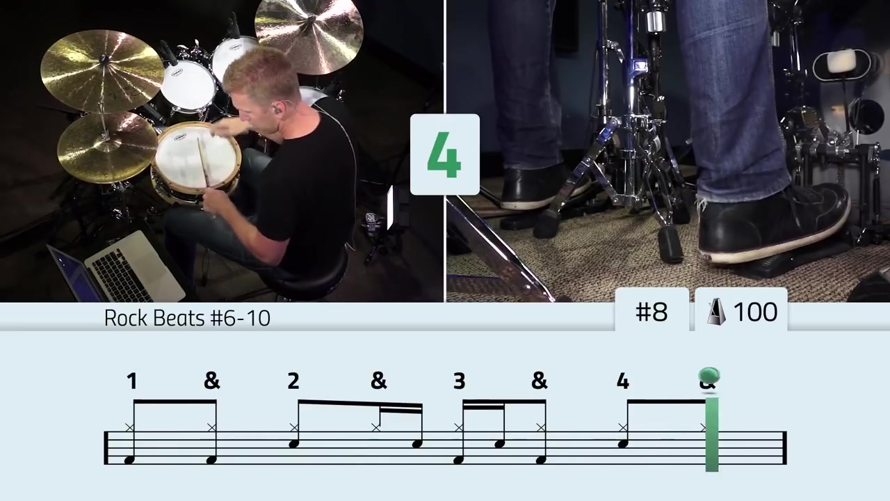 如何敲架子鼓  最最开始 【英语说明】How To Play Drums  Your Very First Drum Lesson哔哩哔哩bilibili