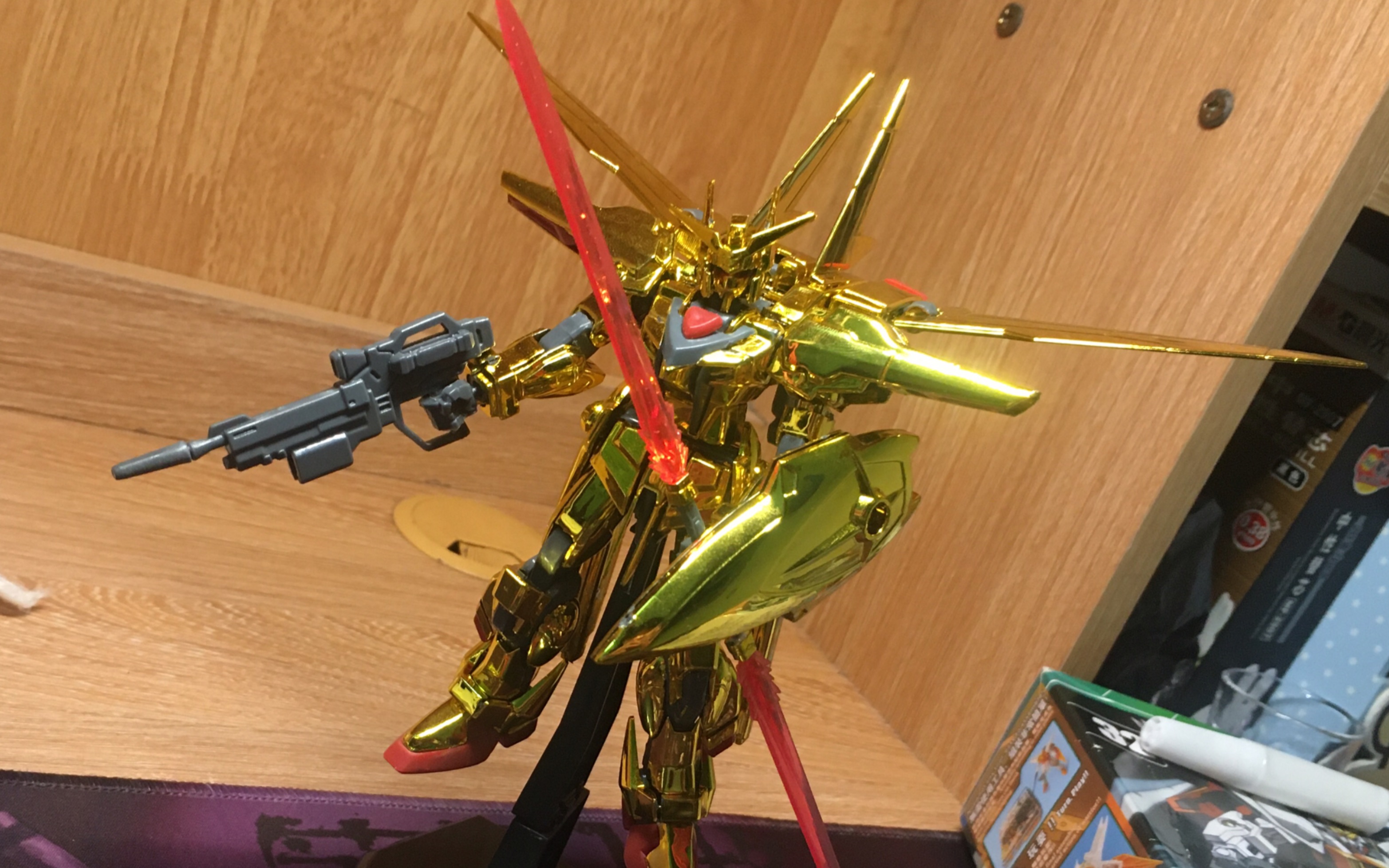 金色传说!开箱高高大鹫晓(板件 拼装过程 成品)