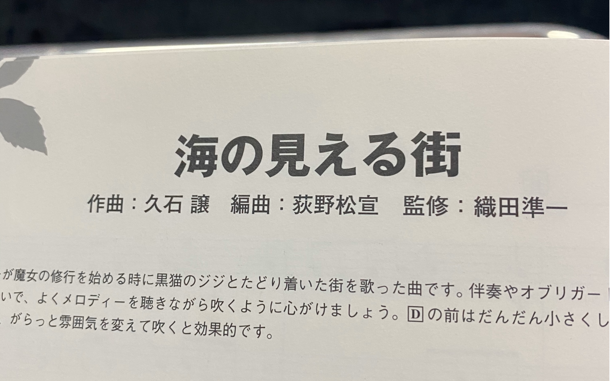 [图]海の見える街小号二重奏