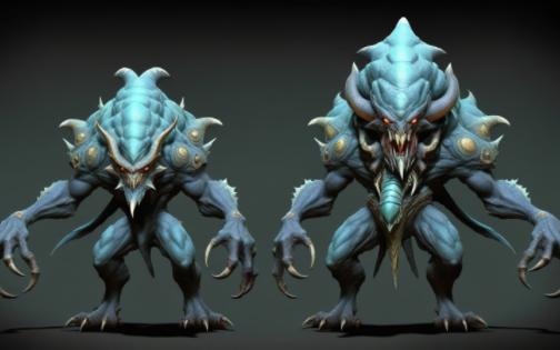 【怪物系列】【异星生物】【游戏怪物】游戏及影视怪物boss素材【第10