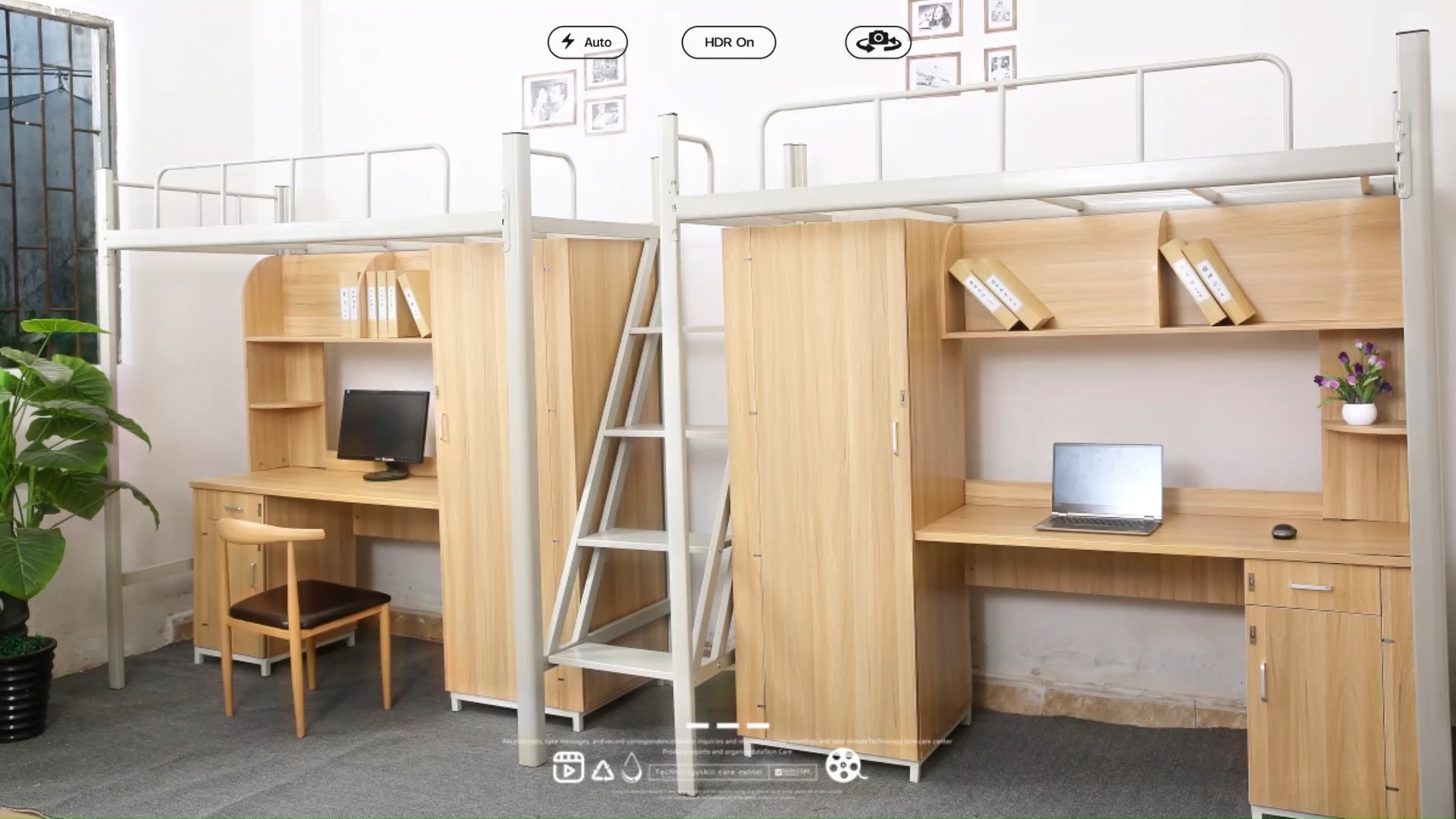 连体宿舍公寓床上床下桌公寓床提供全套设计学校学生宿舍连体公寓床