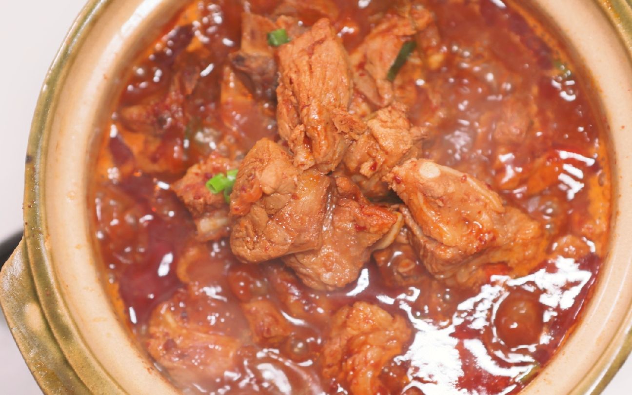 超美味的辣白菜炖排骨,就算没下过厨房也能做好!