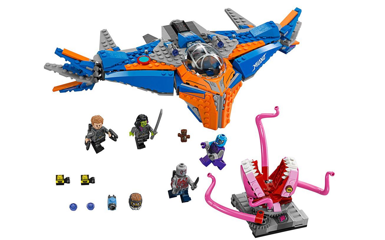 乐高 lego 76081 超级英雄 银河护卫队米兰号大战星际异兽 阿比里斯克