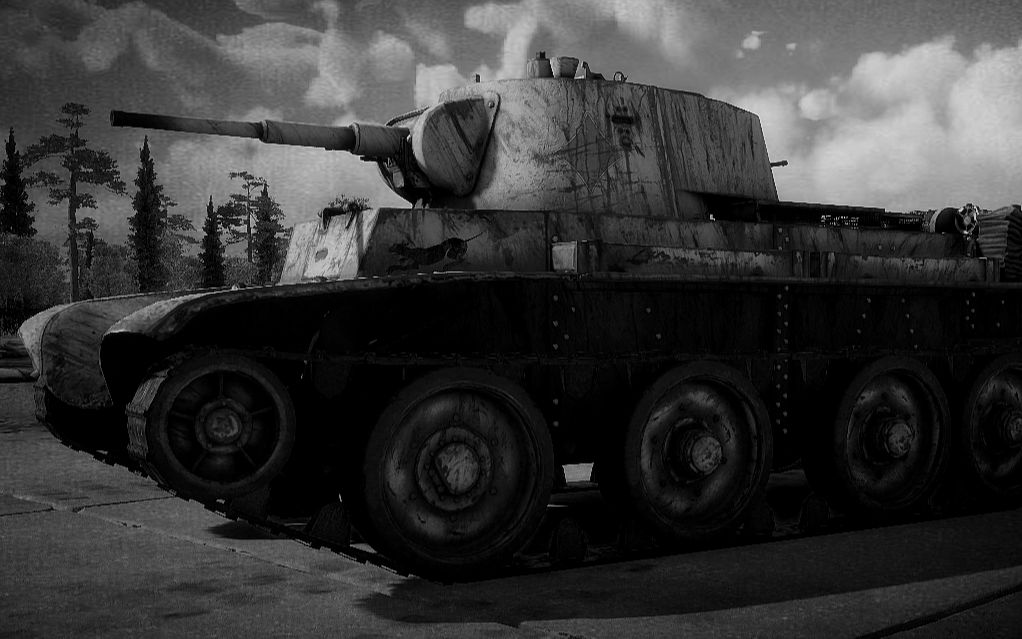 战争雷霆战车演示bt71937型轻型坦克城镇机动性