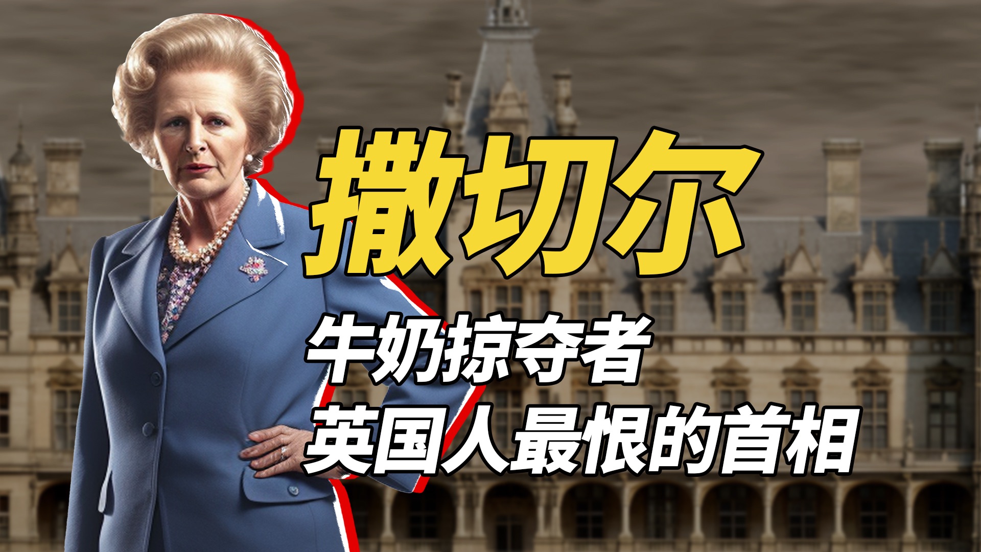 欧洲第一女强人,英国首相铁娘子撒切尔,从政之路就如同大不列颠一样,高开低走哔哩哔哩bilibili