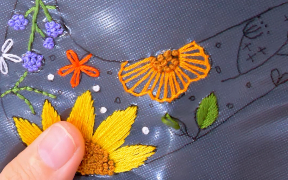 火热的耐克刺绣教程,针线在手,联名我有_哔哩哔哩_bilibili