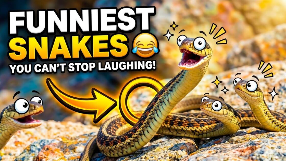 Funniest Snake Moments | You WontStop Laughing #Funny#Snake#Viral # ...