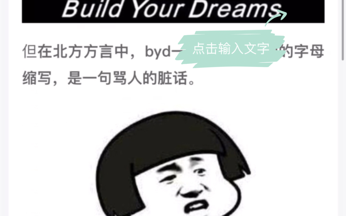 byd网梗什么意思哔哩哔哩bilibili