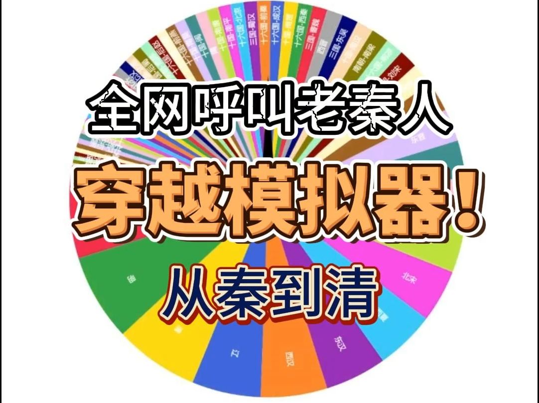 【穿越模拟器】全网呼叫老秦人!哔哩哔哩bilibili