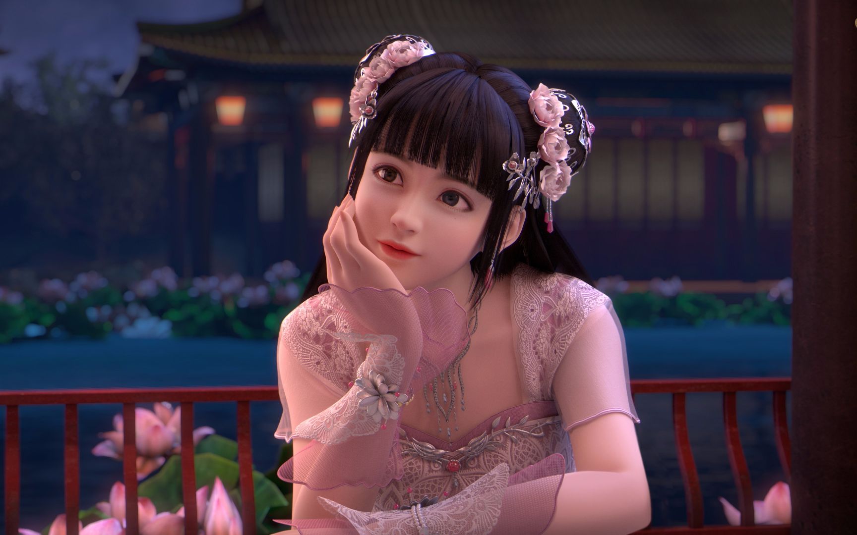 九公主梨花香缠着衣角掠过熙攘h2644k6020220310093511少年锦衣卫九