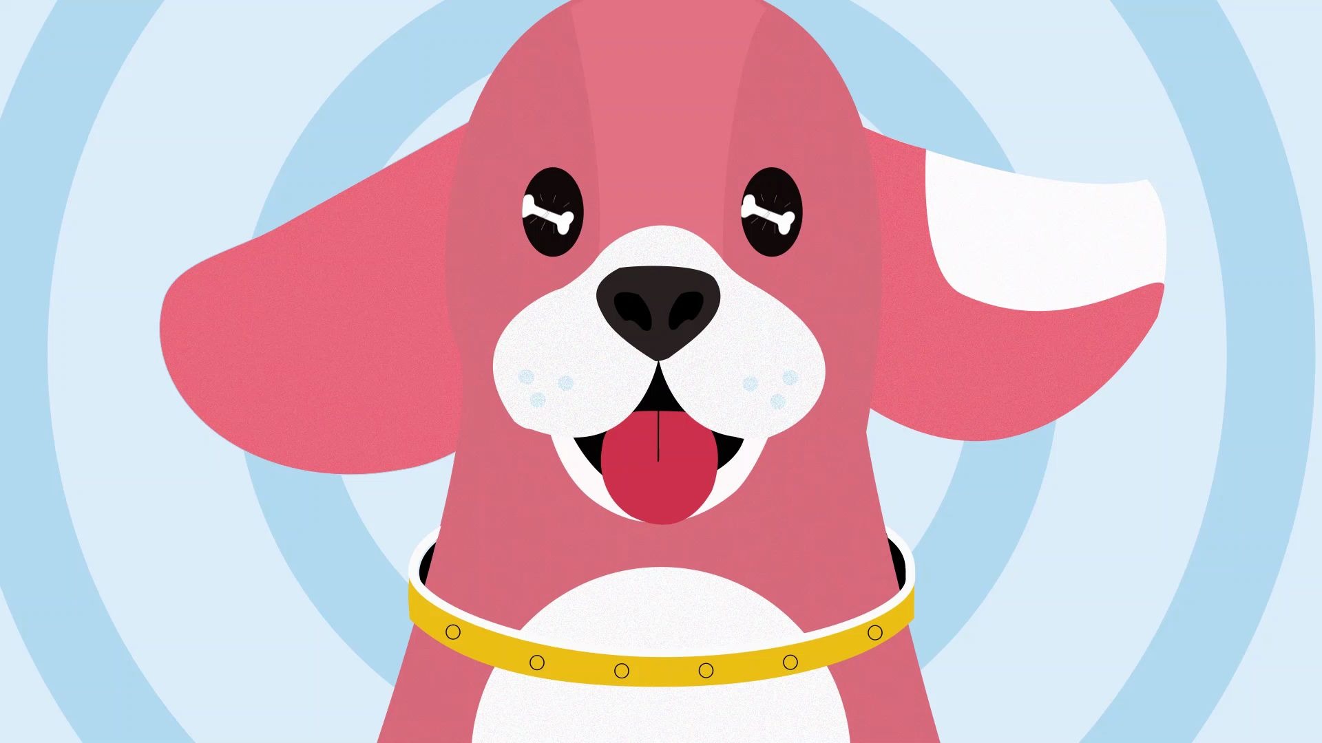 临摹狗狗的mg人物动画