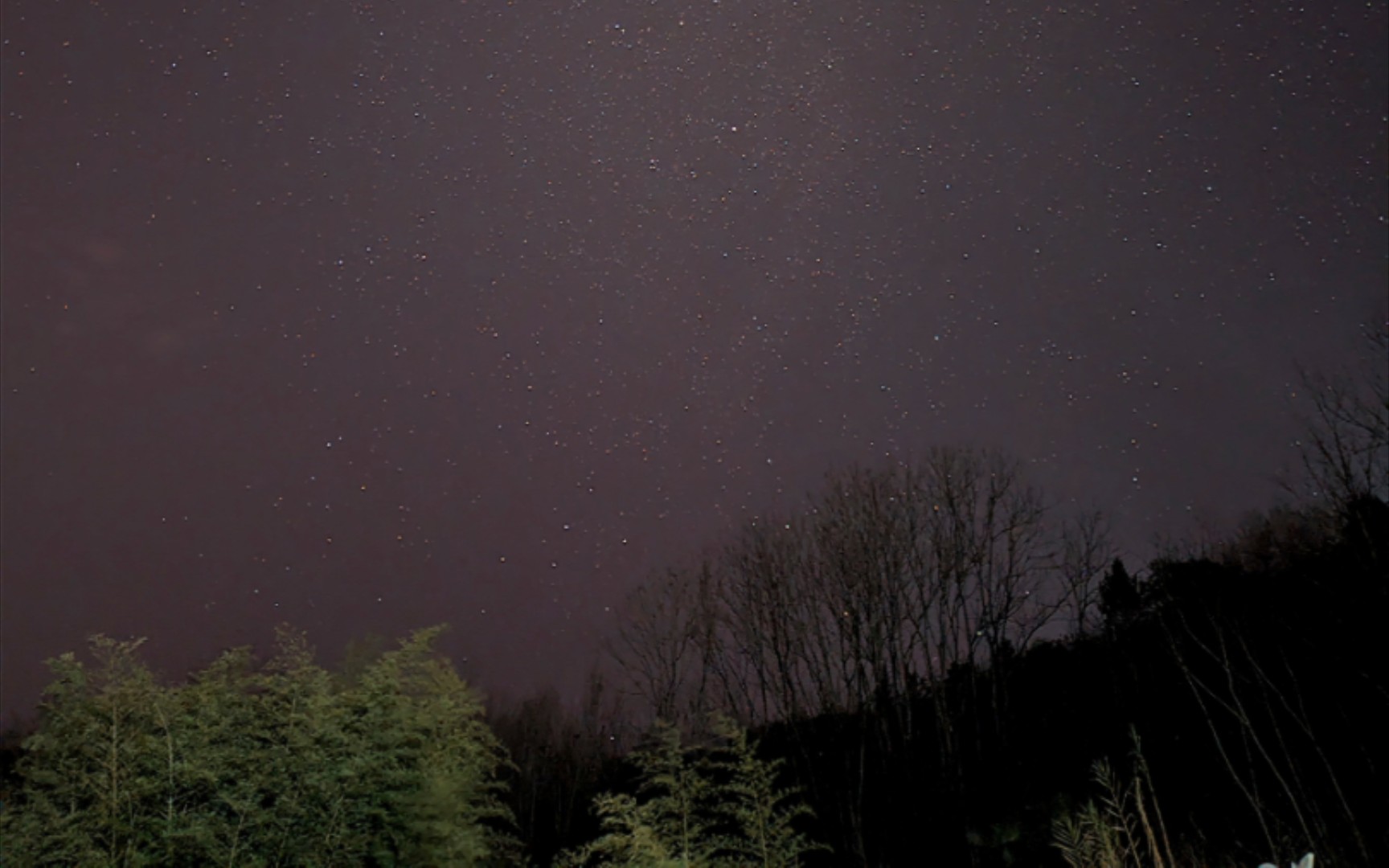 城市璀璨的烟火,不如老家夜空繁星点点