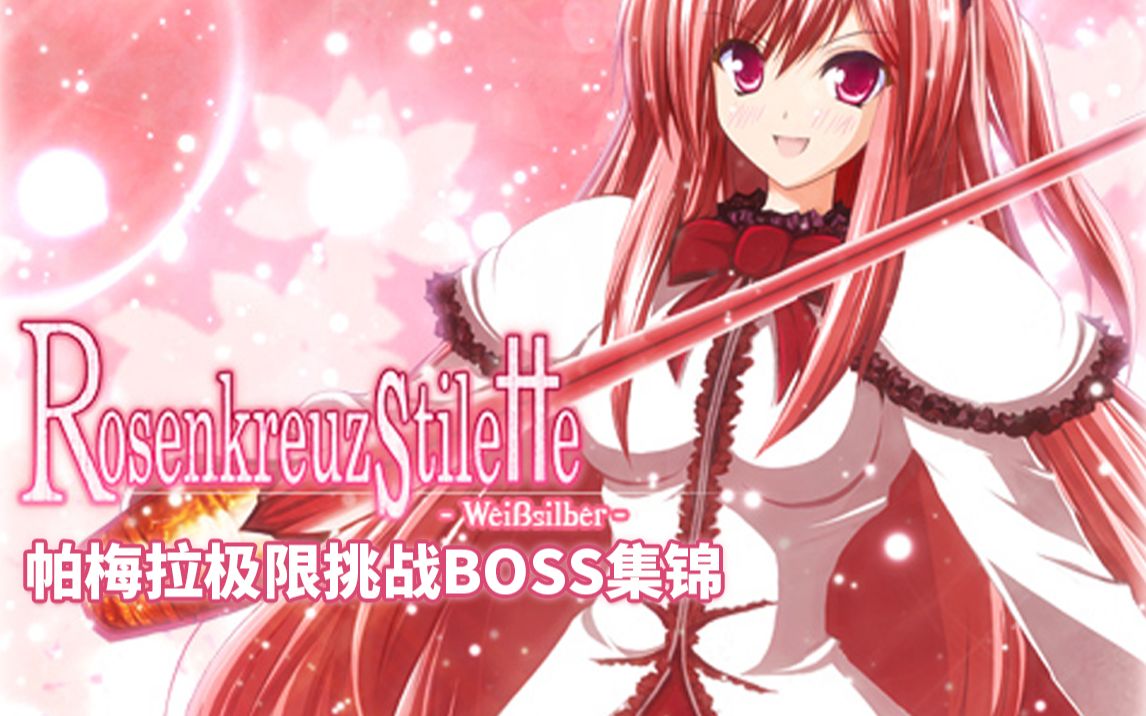 美美蔷薇十字小剑欢喜之棘帕梅拉模式极限boss挑战集锦