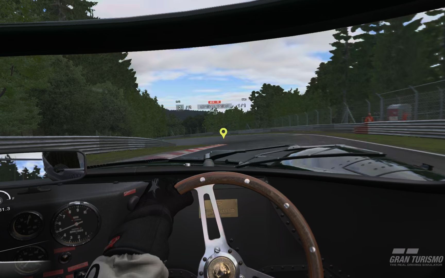 gt7之a to z原厂调校rs胎纽北,jaguar-xj13 66,vr视角,648.707