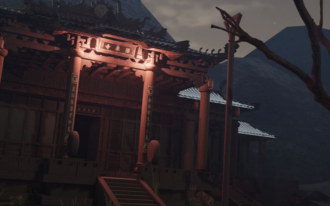 blender古风寺庙/练习