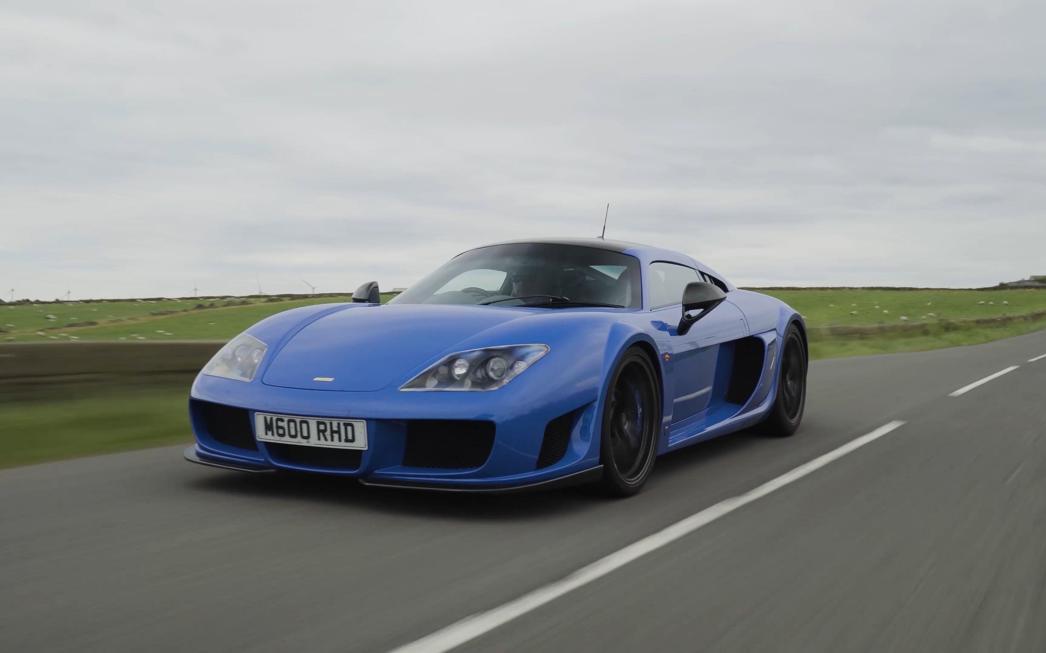 英国小众超跑noble m600 650hp 4k你可能只在地平线里见过