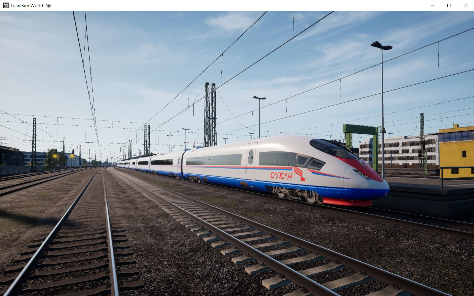 【tsw2】俄铁 游隼号 现已加入deutsche bahn准点对口帮扶计划xd_哔哩