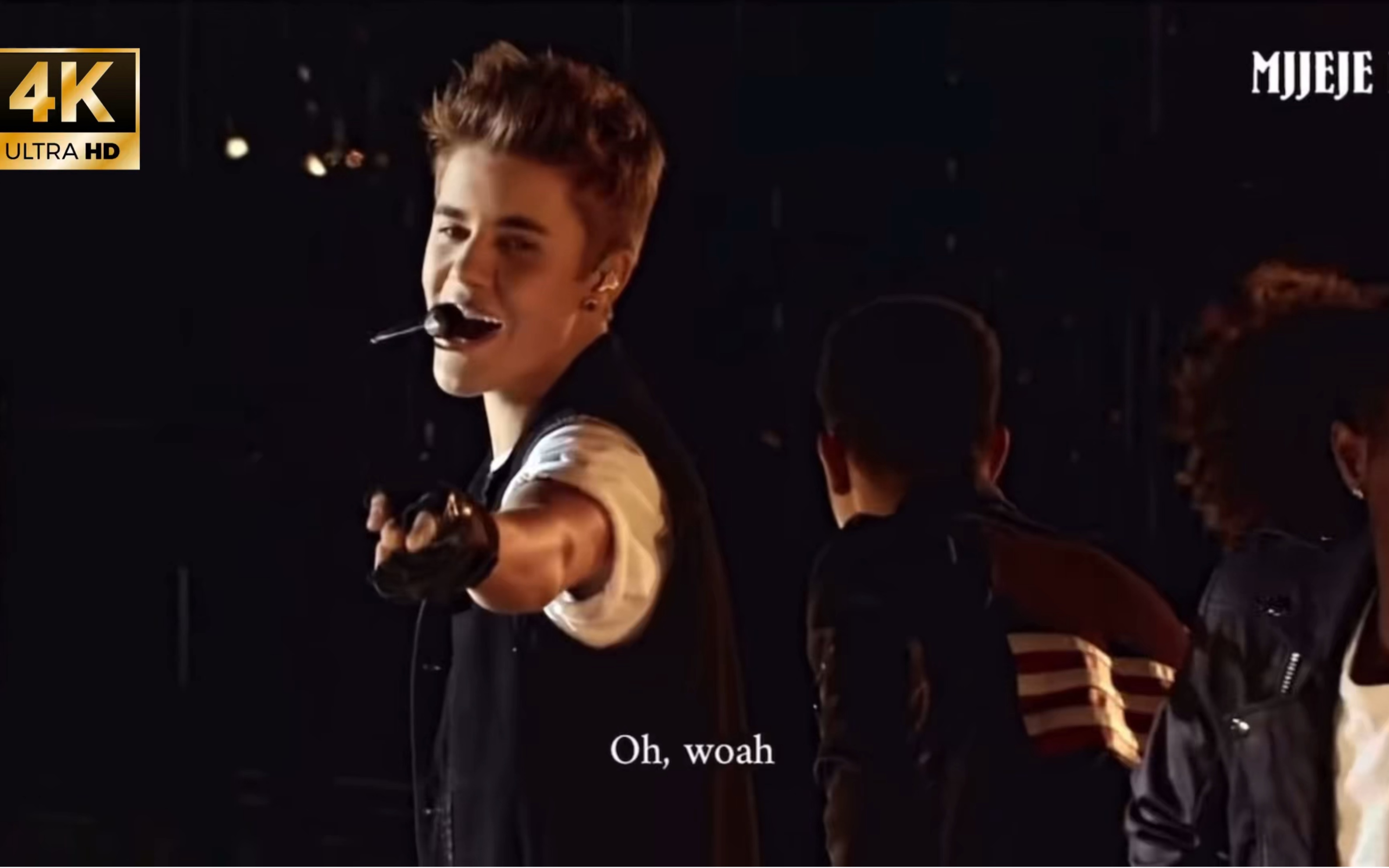 4k|justin bieber —【巅峰时期全开麦baby -英西双字幕】 (live)