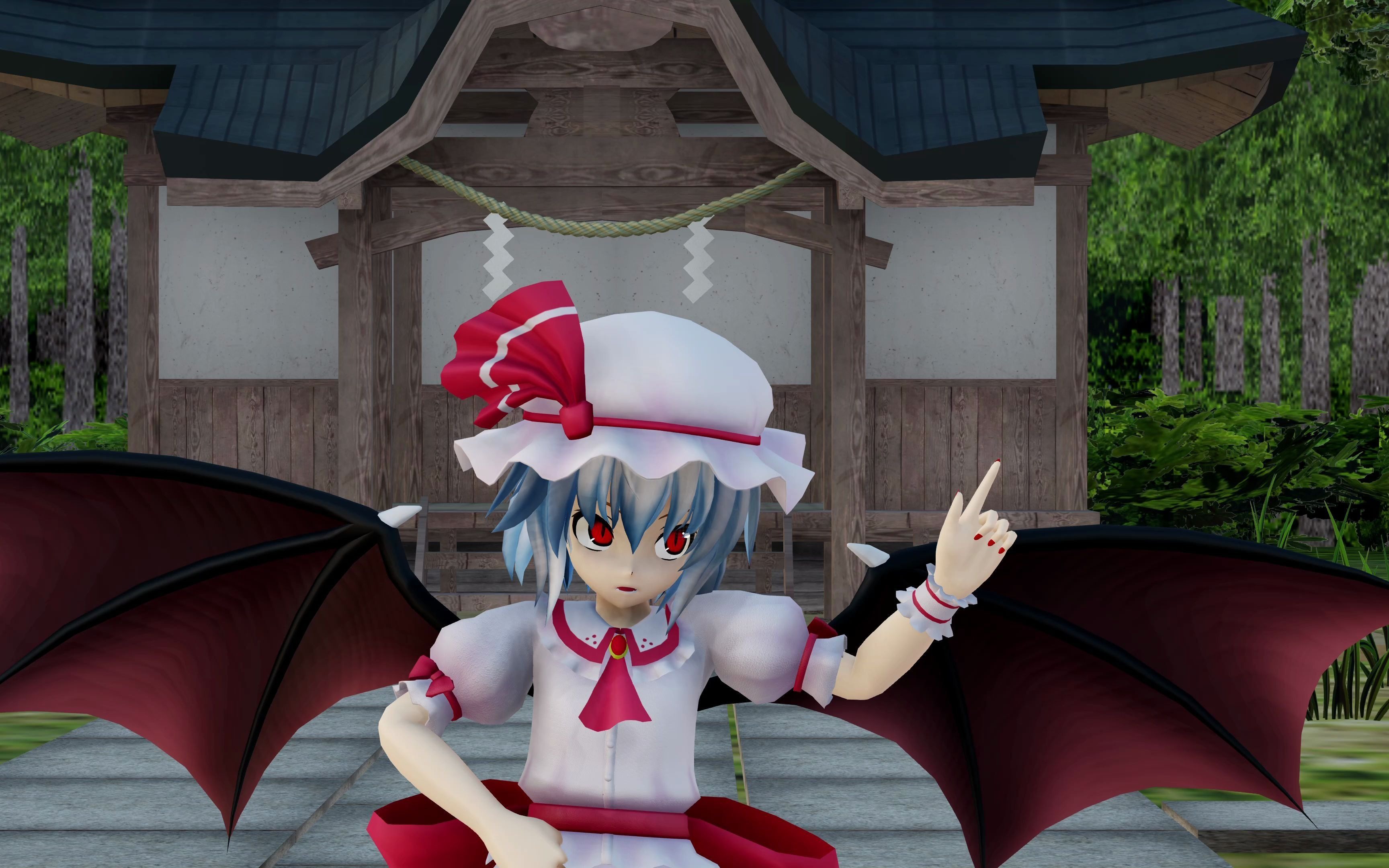 东方mmd4k60fpshalcyonrunaway蕾米莉亚