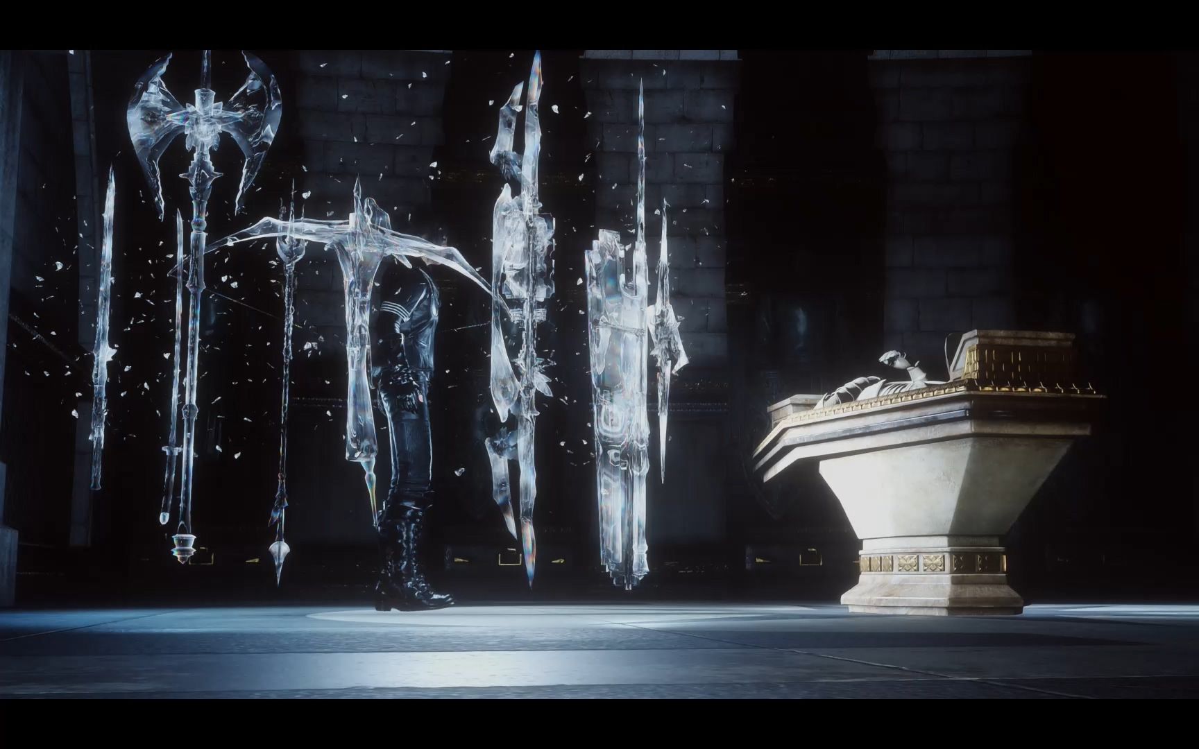 【4k】45秒真幻影剑连《最终幻想xv》最帅的招式 reshade on