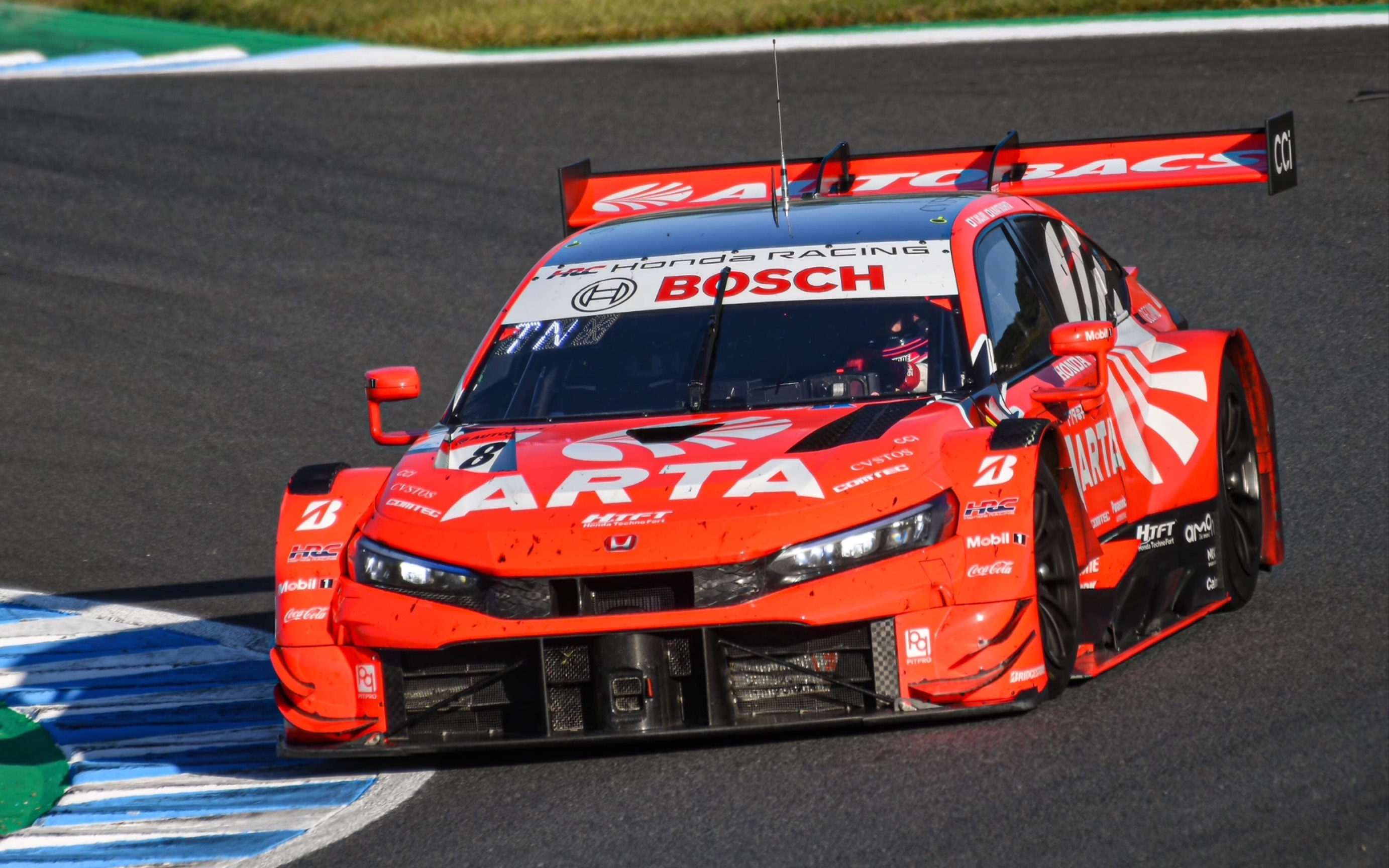 【Super GT】2024茂木站#8ARTA Civic全场车载哔哩哔哩bilibili