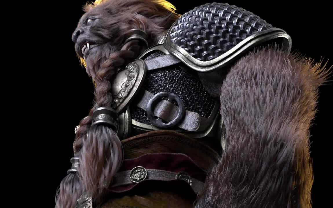 西游记《移山大圣狮驼王》影视奇幻角色制作全流程中文