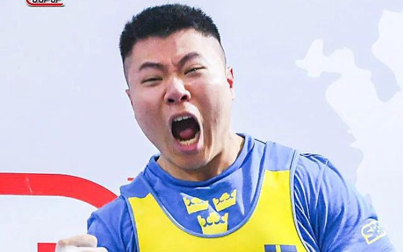 2022 IPF少年&青年世锦赛,青年组93㎏级别冠军Yulong Li(22岁)哔哩哔哩bilibili