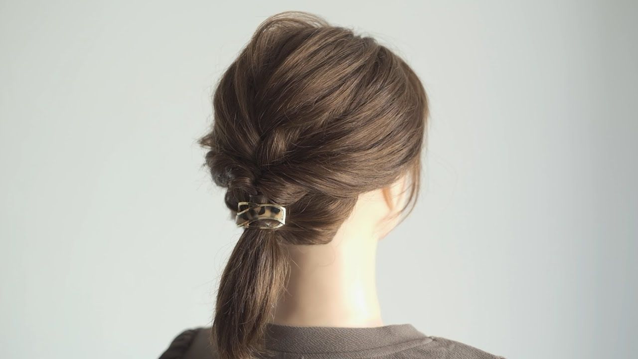 极速出门 !2分钟 搞定气质低马尾