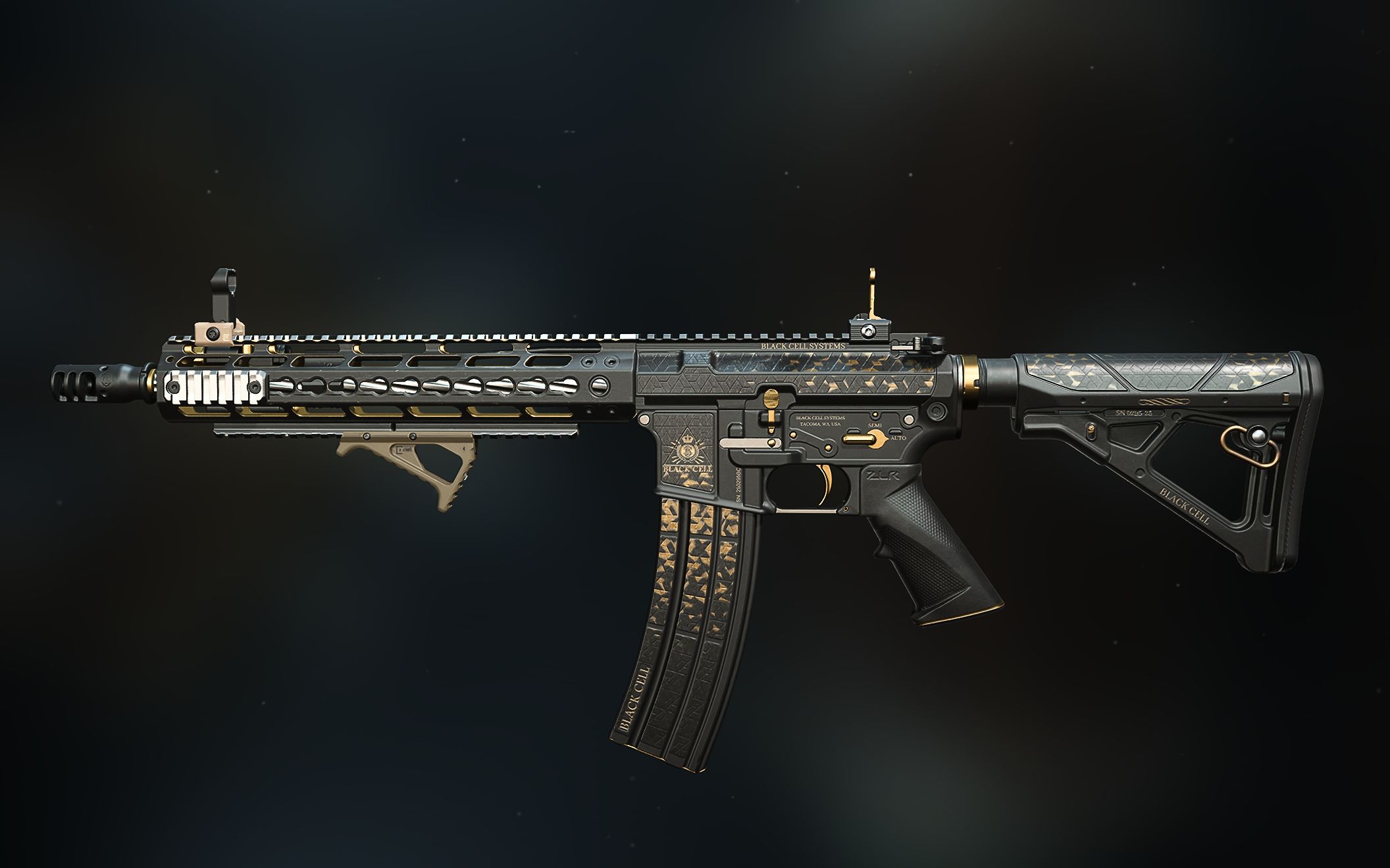 [cod19] 谁不喜欢一把开枪金闪闪,打人爆金币的动态黄金m4呢?