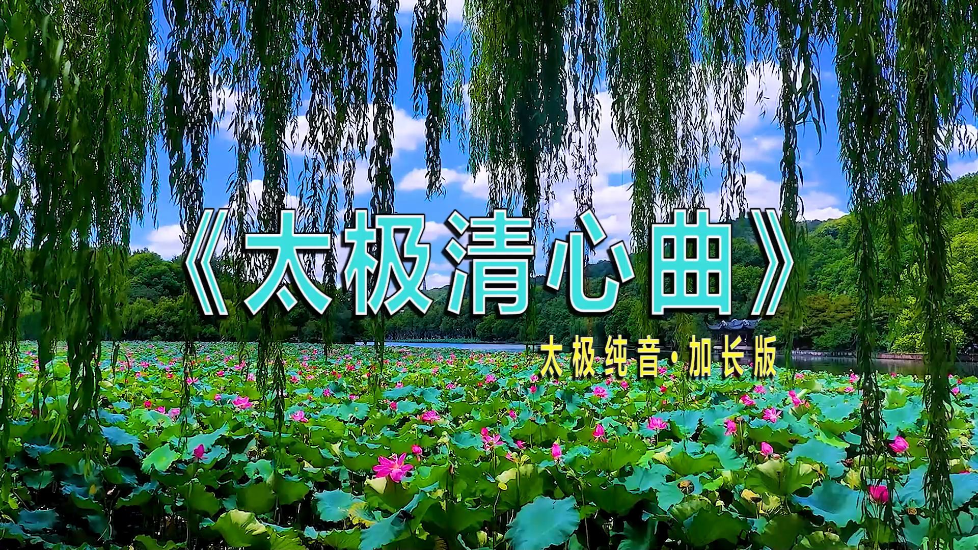 太极新歌 42 式站桩绝配音乐《太极清心曲》加长版，琴箫和鸣，呼吸跟着旋律就顺了