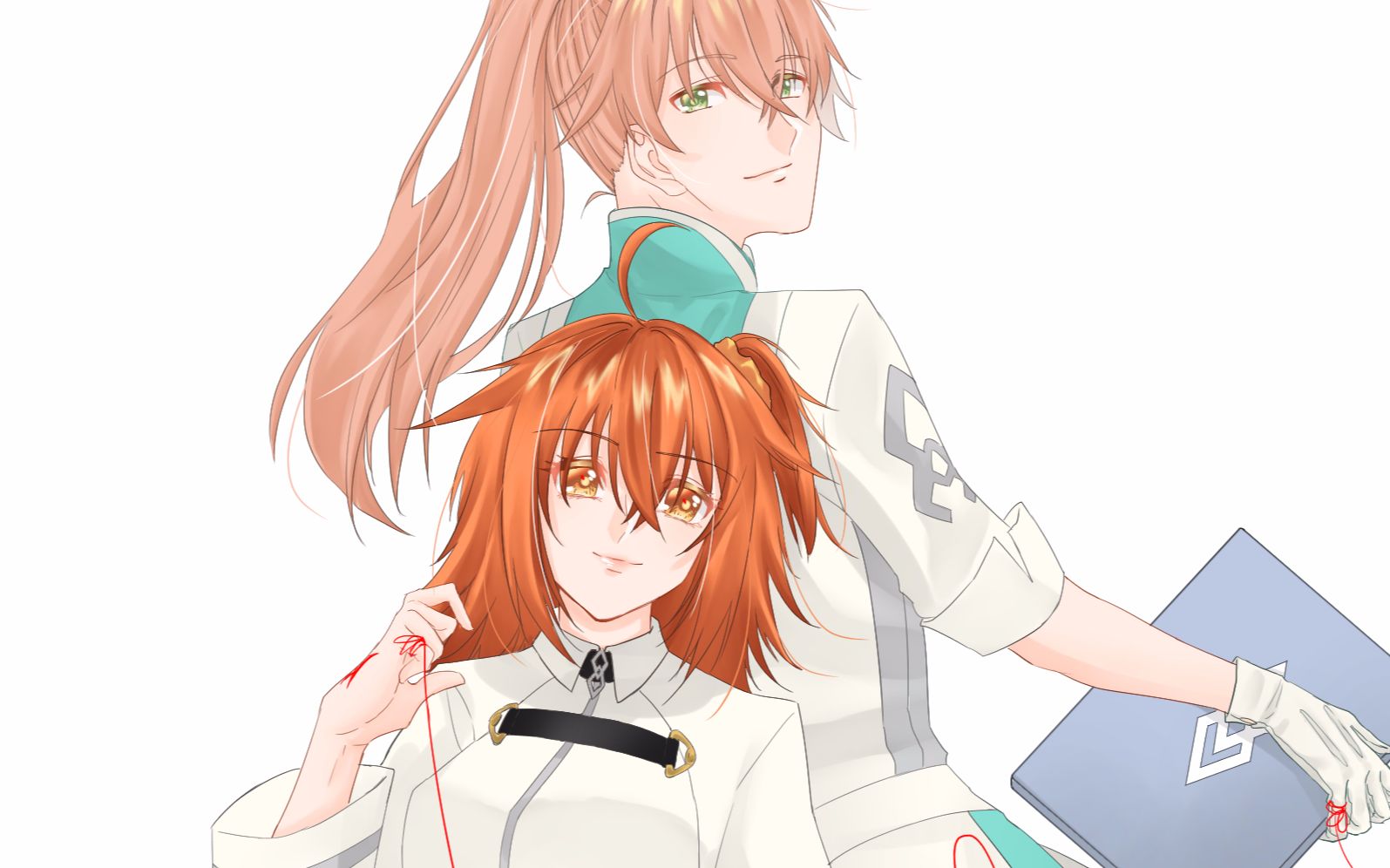 【fgo】【罗曼咕哒】初次尝试投稿一个罗曼咕哒的绘画过程