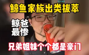 Download Video: 徐静雨爆鲸鱼家族大家大业！兄弟姐妹个个豪门！唯独鲸爸最惨！