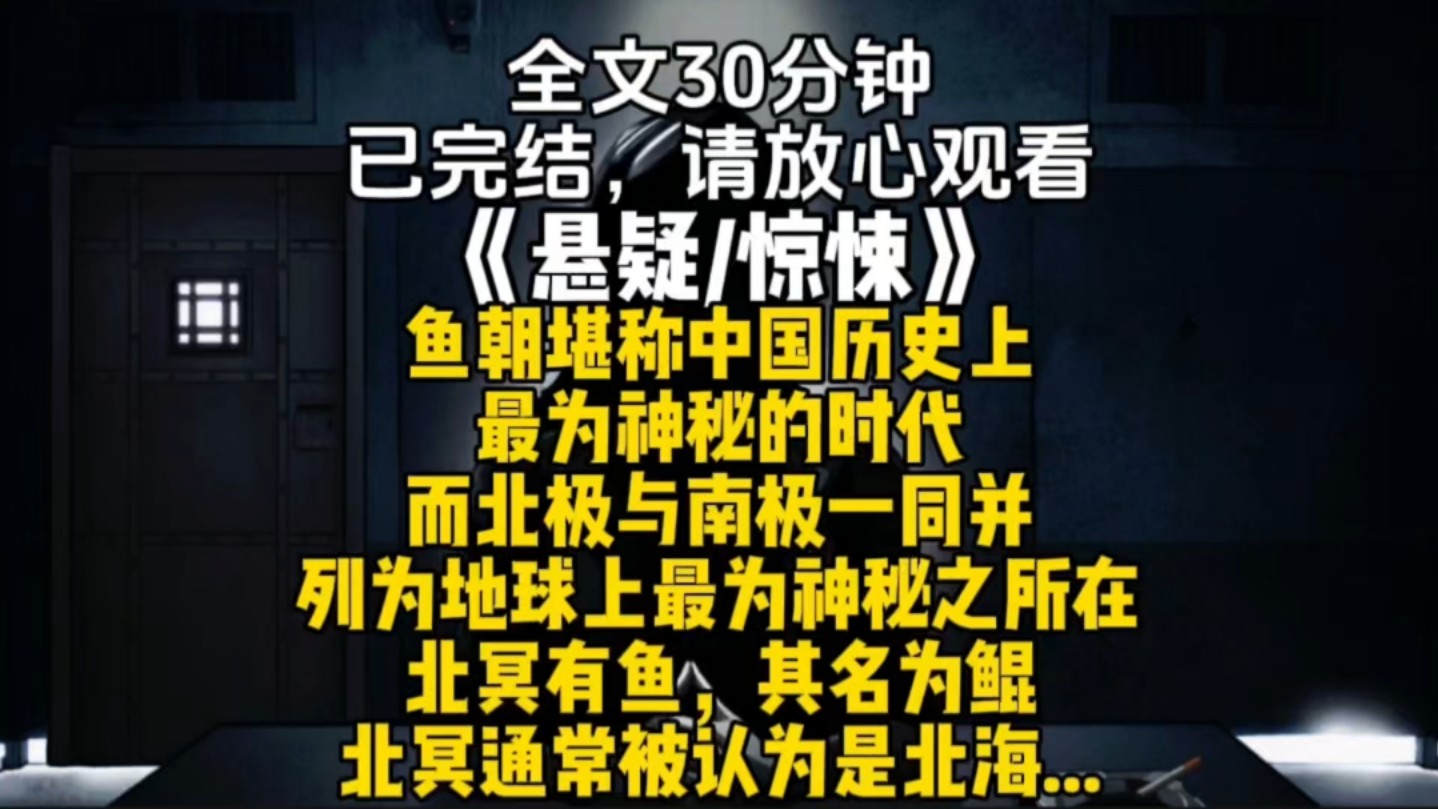 鱼朝堪称中国历史上最为神秘的时代而北极与南极一同并列为地球上最为神秘之所在北冥有鱼其名为鲲北冥通常被认为是北海...哔哩哔哩bilibili