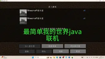 Download Video: 最简单我的世界Java版联机