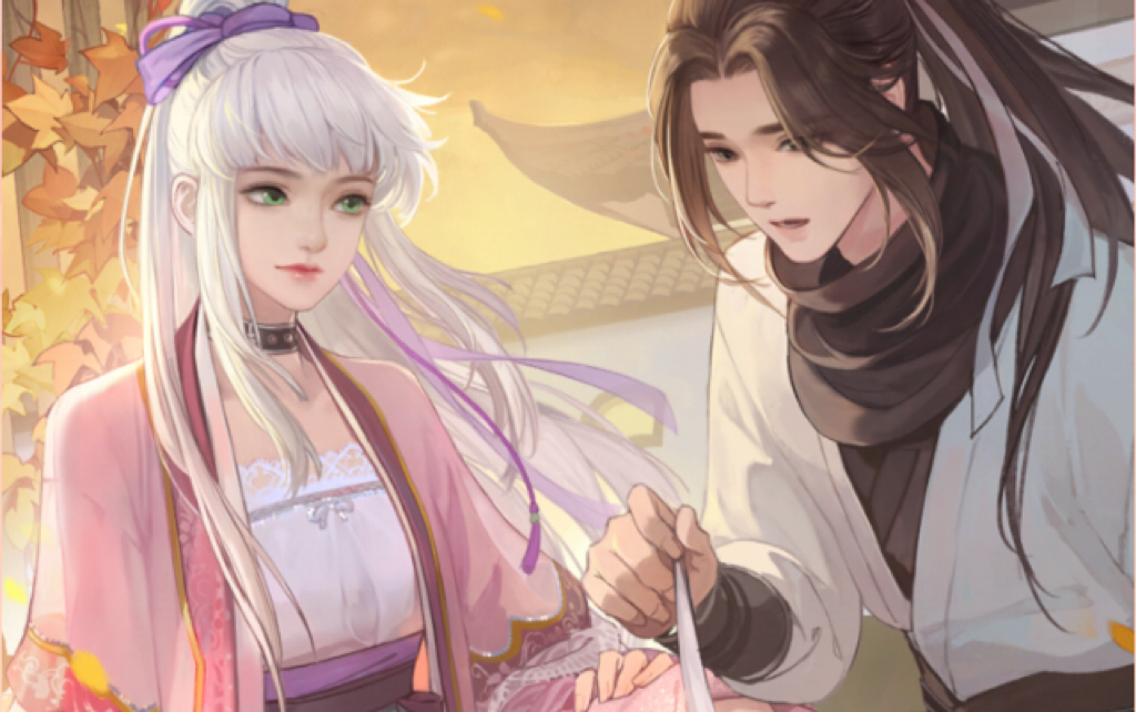 天赐卡牌剧情 花将离 柔簪易剑