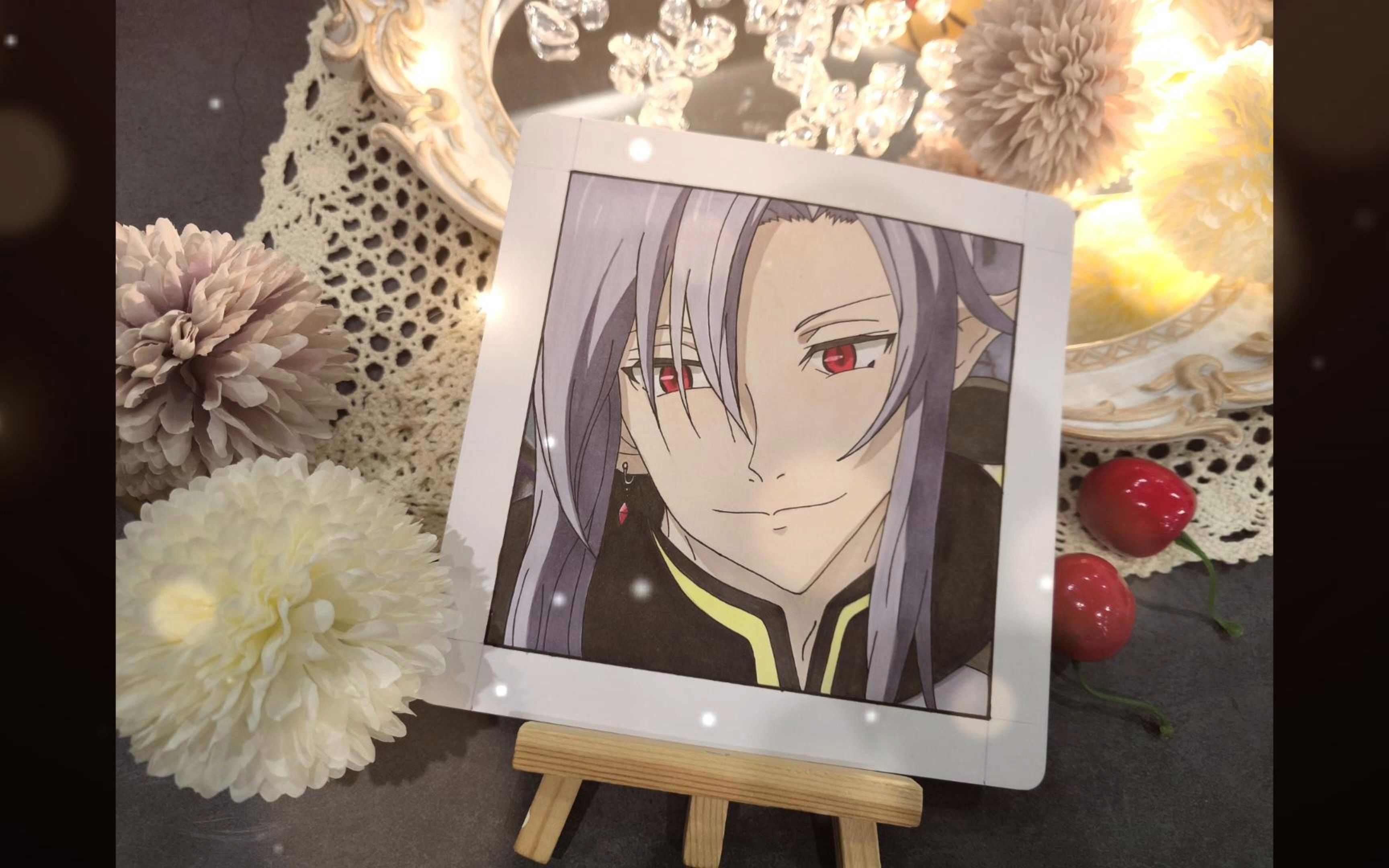 【马克笔手绘】费里德.巴特利,美撩人心