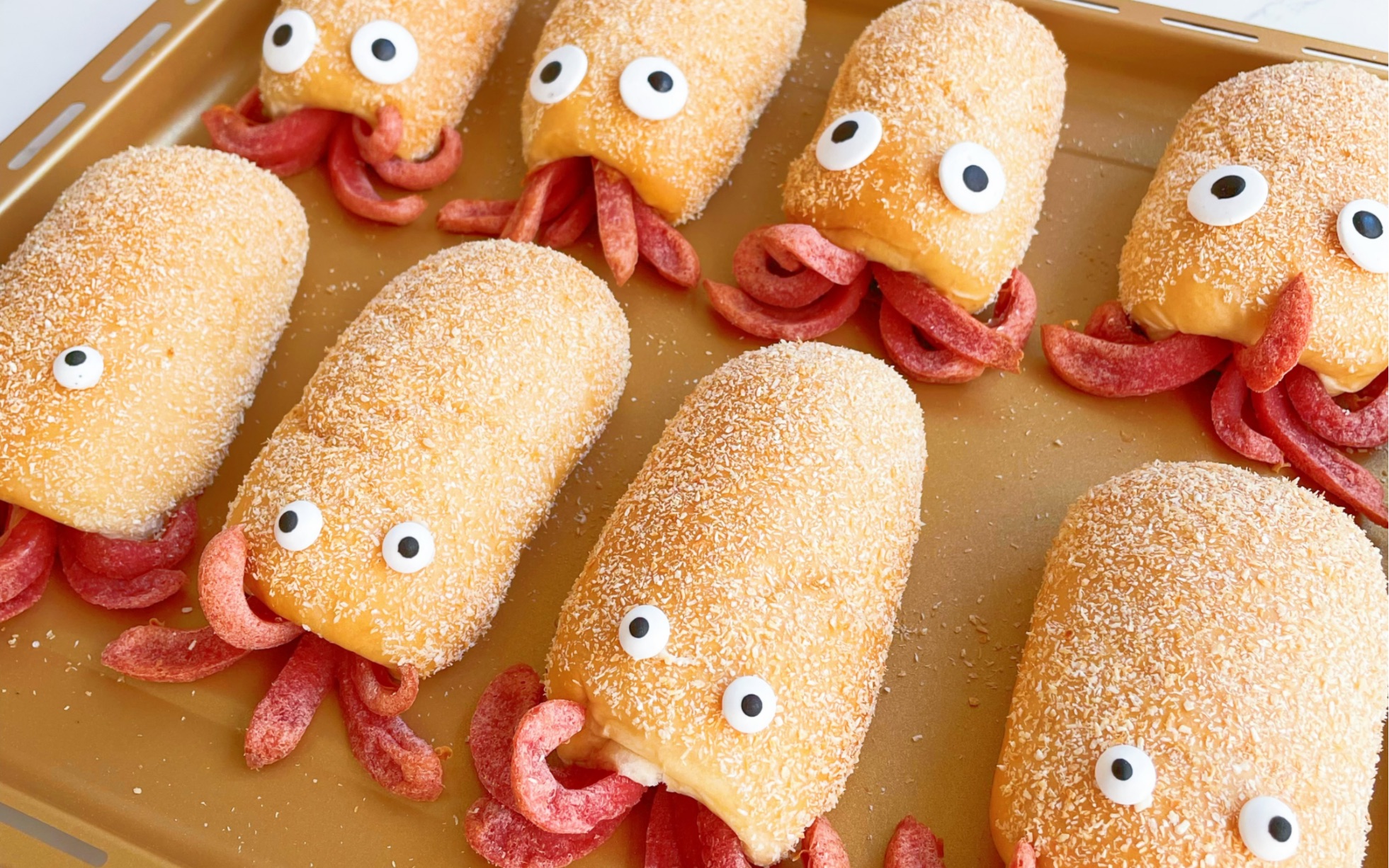 章鱼面包 | 一次发酵,简单省时