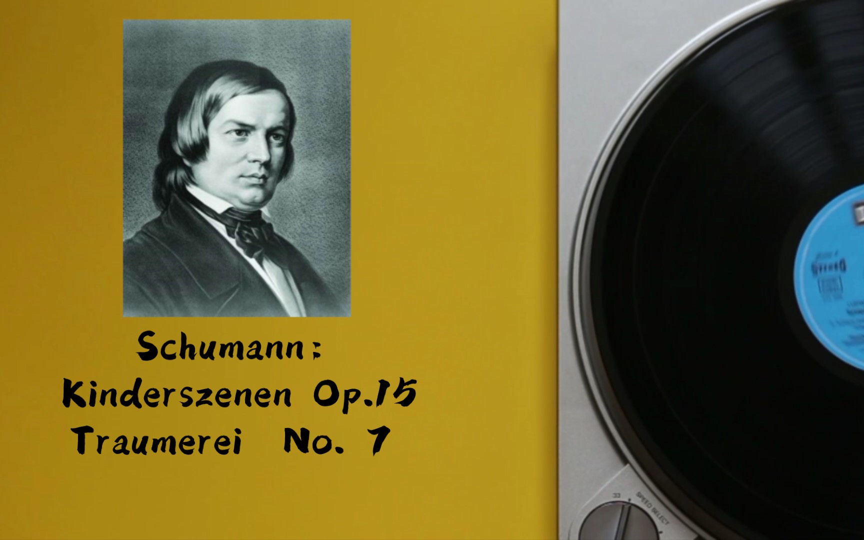 [图]Traumerei《梦幻曲》——Schumann： Kinderszenen Op.15 Traumerei No. 7 舒曼 《童年情景》梦幻曲