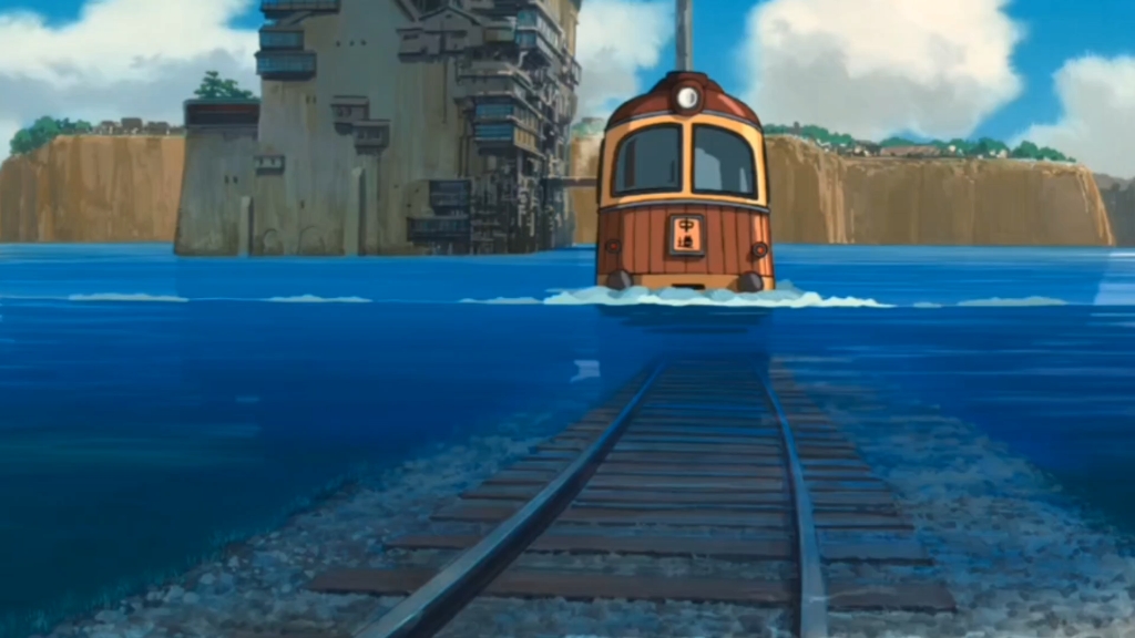 好喜欢宫崎骏电影中的风景,好治愈的画风,每一帧都美的可以当壁纸