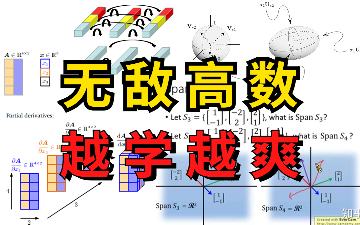 【高数是什么?】同济大佬亲授,少走99%弯路!同济计算机教授把整套【人工智能高等数学】讲透了!不存在不会!人工智能专业必看!AI/微积分/线性代...