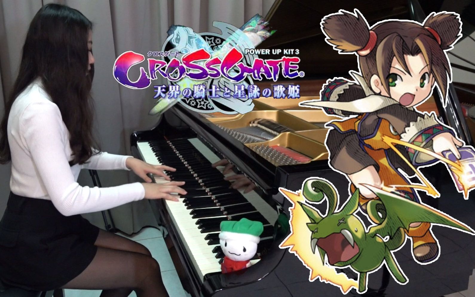 [图]【Ru's Piano】魔力宝贝 哥拉尔镇BGM | Cross Gate Piano Cover | 电玩音乐♫