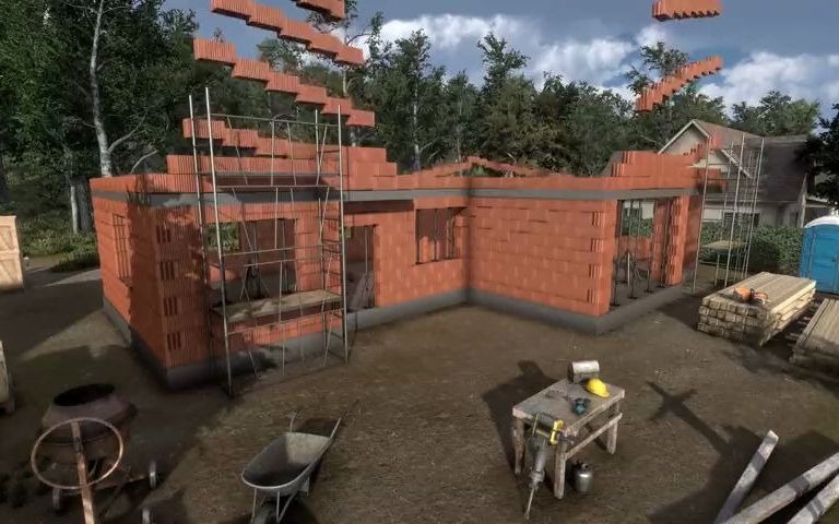 [图]【未发售系列】 超逼真建造房屋游戏，欢迎各位建筑工人登场】Builder Simulator【宣传片】